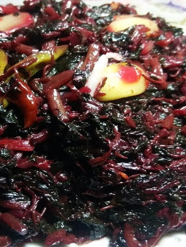 লাল শাকের রং লাল হয় কেন? খান অথচ জানেন না