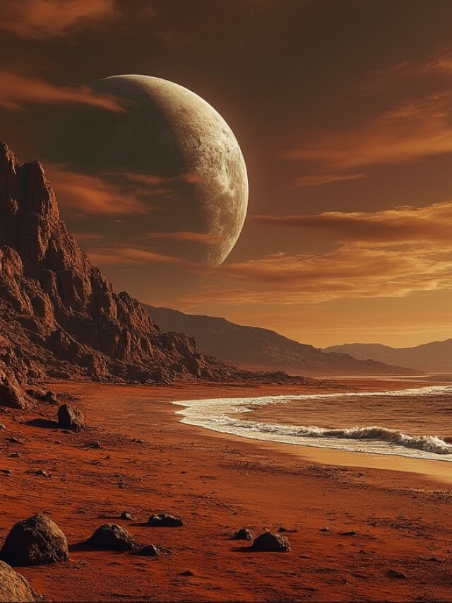 '300-million-year-old ocean': China's Zhurong rover discovers evidence of ancient coastline on Mars