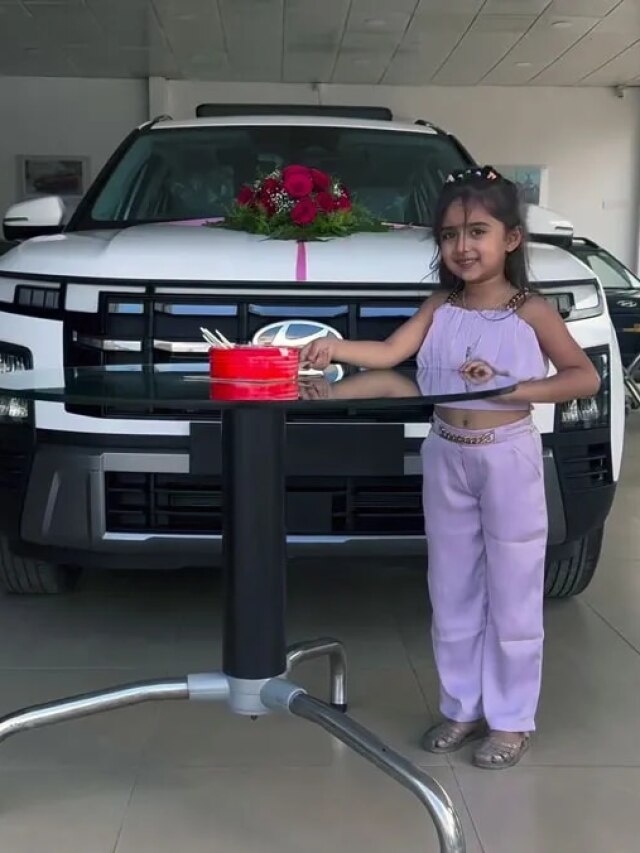 6 साल की बच्ची ने खरीदी 20 लाख की कार, मिलियन में फॉलोअर्स, करती है ये काम