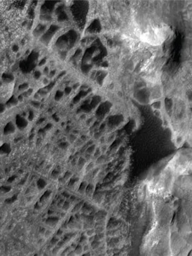 'Spiders on Mars':NASA's Curiosity rover stumbles upon an eerie find on the Red Planet