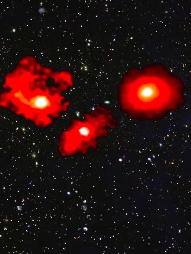 ‘Red Monster’: Scientists discover three ultra-massive galaxies, challenging previous formation theories