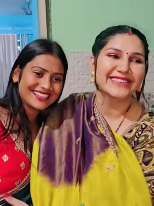 कैमरे के सामने बच्चे को दिखाने से सपना चौधरी ने किया इनकार, श‍िवानी से की मुलाकात