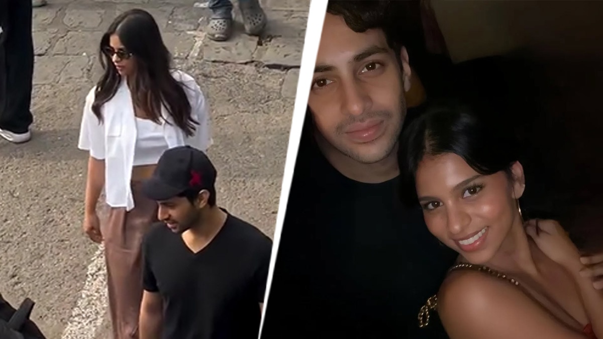 सुहाना-अगस्त्य दिखे साथ, अलीबाग में शाहरुख के लग्जरी फार्महाउस में मनाएंगे नया साल?