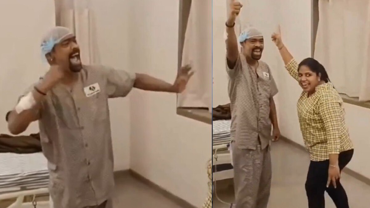 विनोद कांबली ने अस्पताल में किया डांस, चक दे इंडिया गाने पर नाचे, VIDEO