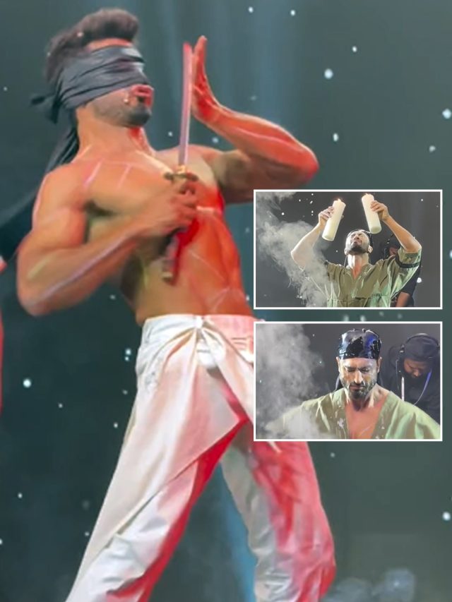 Video: चेहरे पर डाली पिघली मोम-शरीर पर चाकू से किए वार, विद्युत का खतरनाक स्टंट, चौंके फैंस