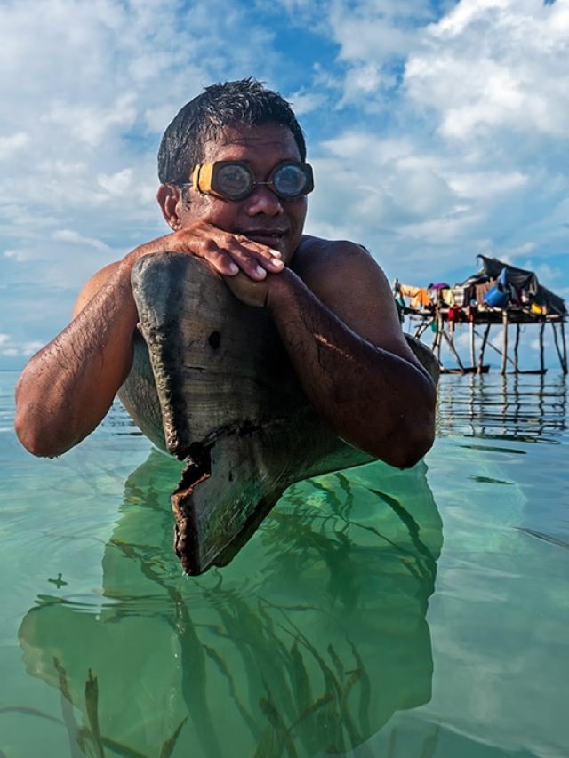 'Real life Aquamen': Indonesian tribe’s mutation lets them stay underwater for 8 hours a day