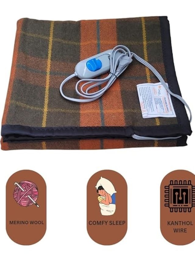 सिर्फ बटन On करते ही गर्म हो जाएगा कंबल, कड़ाके की ठंड से मिलेगी राहत