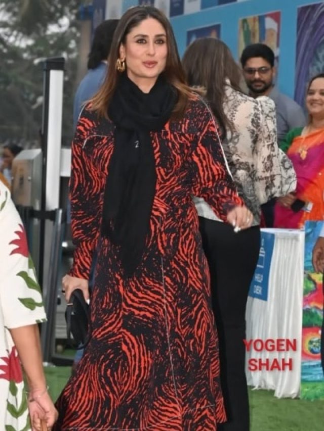 जब बेटे तैमूर के स्कूल स्टाइल में पहुंचीं करीना कपूर, ड्रेस और बूट्स की है इतनी ज्यादा कीमत