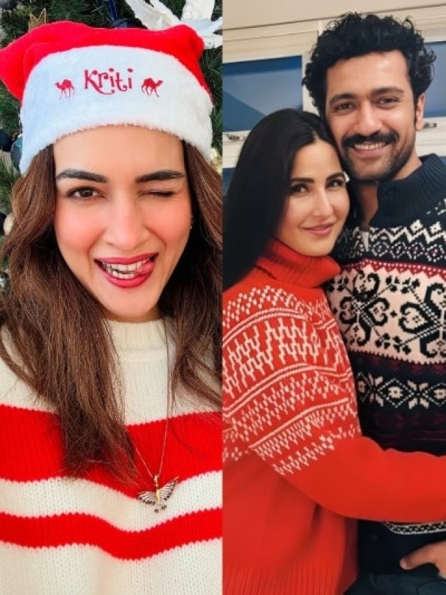 रेड-वाइट स्वेटर में दिखीं कृति-कैटरीना, जानें कीमत और स्टाइल में कौन पड़ा भारी