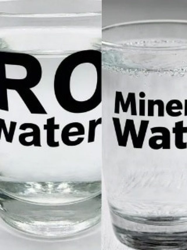 मिनरल और RO के पानी में क्या अंतर होता है? जानिए