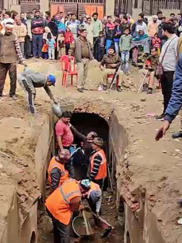 संभल: बावड़ी की रहस्यमयी तस्वीरें आईं सामने, पहली मंजिल तक हो चुकी खुदाई