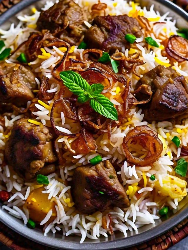 খাসির মাংস দিয়ে বানান ঢাকার মতো কাচ্চি বিরিয়ানি, রইল রেসিপি