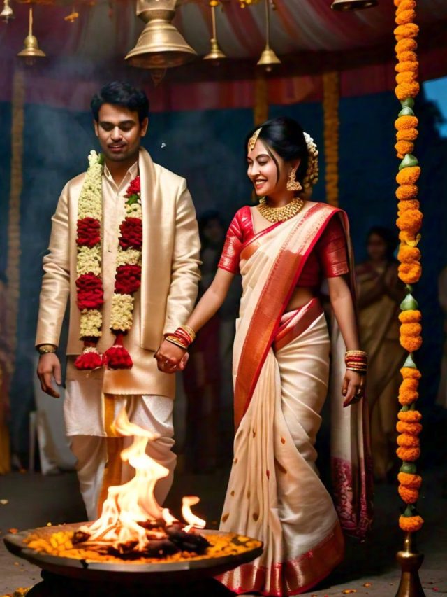 বিয়ের সময় ৭ পাকে কেন ঘুরতে হয়? কারণটা জানুন