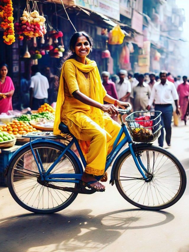 লেডিস সাইকেলে মাঝের রড কেন থাকে না? জানা গেল আসল কারণ