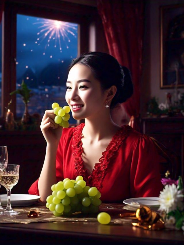 यहां नए साल की आधी रात को खाते हैं अंगूर, क्या इस 'टोटके' की कहानी