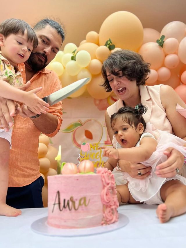 युवराज ने बेटे के हाथ में थमाया चाकू, पत्नी हेजल ने शेयर किया PHOTO