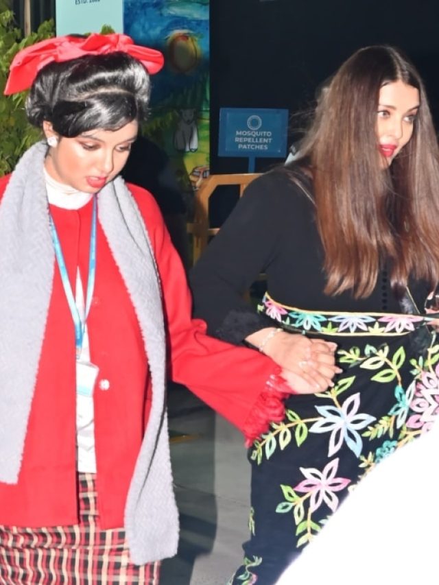 आराध्या का बदला लुक, अलग हेयरस्टाइल में छाईं, मां ऐश्वर्या ने लुटाया प्यार