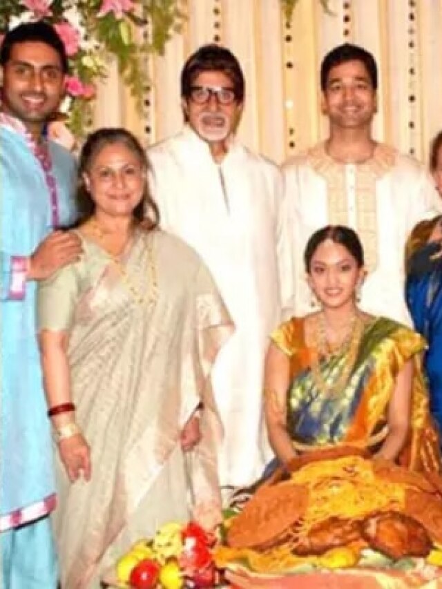 अमिताभ-जया ने दिया आशीर्वाद, जब भाभी की गोदभराई में पति अभिषेक संग पहुंची थीं ऐश्वर्या