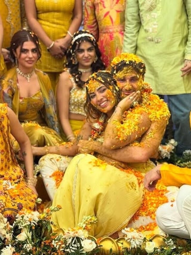 3 दिन में दुल्हन बनेगी बेटी, लगी हल्दी-चढ़ा पिया का रंग, डायरेक्टर पिता ने लुटाया प्यार