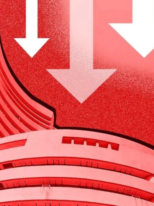 शेयर बाजार में आज फिर भगदड़! बिखर गए ये 10 स्‍टॉक... 500 अं‍क गिरा सेंसेक्‍स