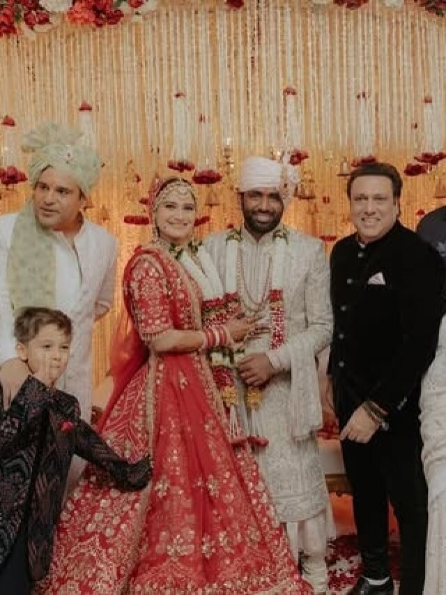 दामाद संग चहके गोविंदा, बहू कश्मीरा संग किया पोज, 61वें बर्थडे पर भांजी आरती ने मांगी दुआ