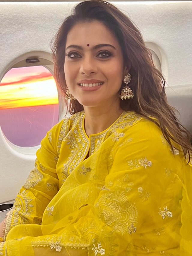 50 की उम्र में भी इतनी जवां हैं काजोल, येलो सूट में ढाया कहर, फैंस बोले- तुम चांद हो