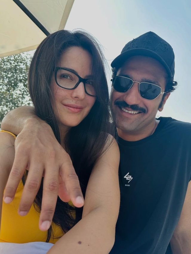 जंगल में बीती विक्की कौशल-कटरीना की रात, वाइन के ग‍िलास-जलती आग, देखें एडवेंचर