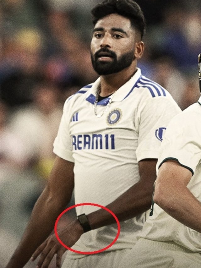 एडिलेड मैच में सिराज ने पहना ये खास बैंड, जानिए क्या करता है काम