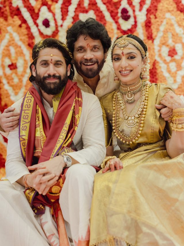 टेम्पल जूलरी-कांजीवरम साड़ी, सोने से लदी थी दुल्हन शोभिता, नागा चैतन्य संग शादी पर खास था लुक