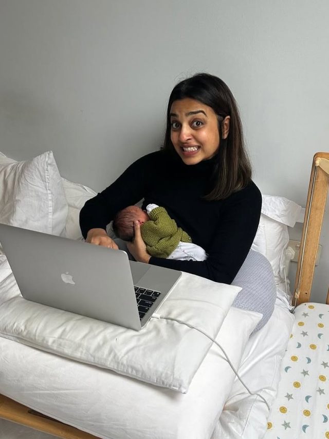 शादी के 12 साल बाद मां बनी एक्ट्रेस, बेबी को कराया ब्रेस्टफीड, PHOTO