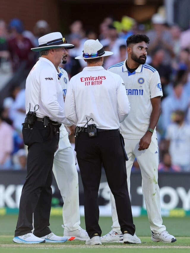 DSP स‍िराज को ऑस्ट्रेल‍ियाई दर्शकों ने गाबा में बनाया न‍िशाना, ये हरकत कर च‍िढ़ाया