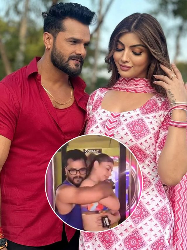 ट्रोल्स की नहीं खेसारी को परवाह, आकांक्षा संग ज‍िम में किया रोमांस, Video