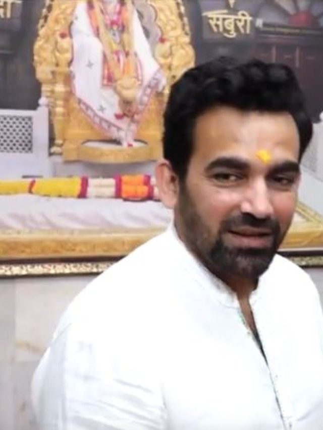 साईं की शरण में जहीर खान, पत्नी संग की पूजा-अर्चना, VIDEO