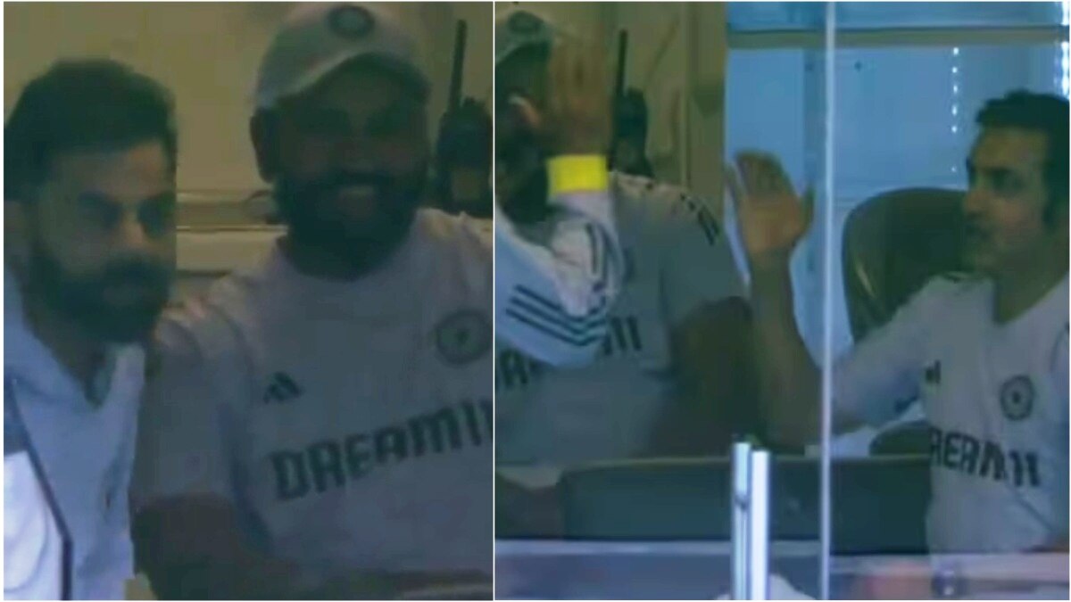 गाबा में फॉलोऑन बचते ही जोश में आए कोहली, गंभीर-रोहित का रिएक्शन VIRAL