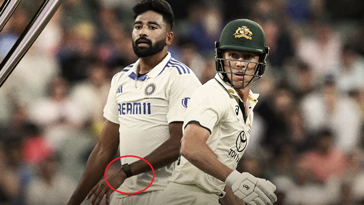 एडिलेड मैच में सिराज ने पहना ये खास बैंड, जानिए क्या करता है काम