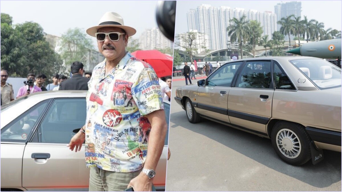 40 सालों बाद भी चमक रही मेरी बेबी..! अपनी Audi 100 कार देख बोले रवि शास्त्री