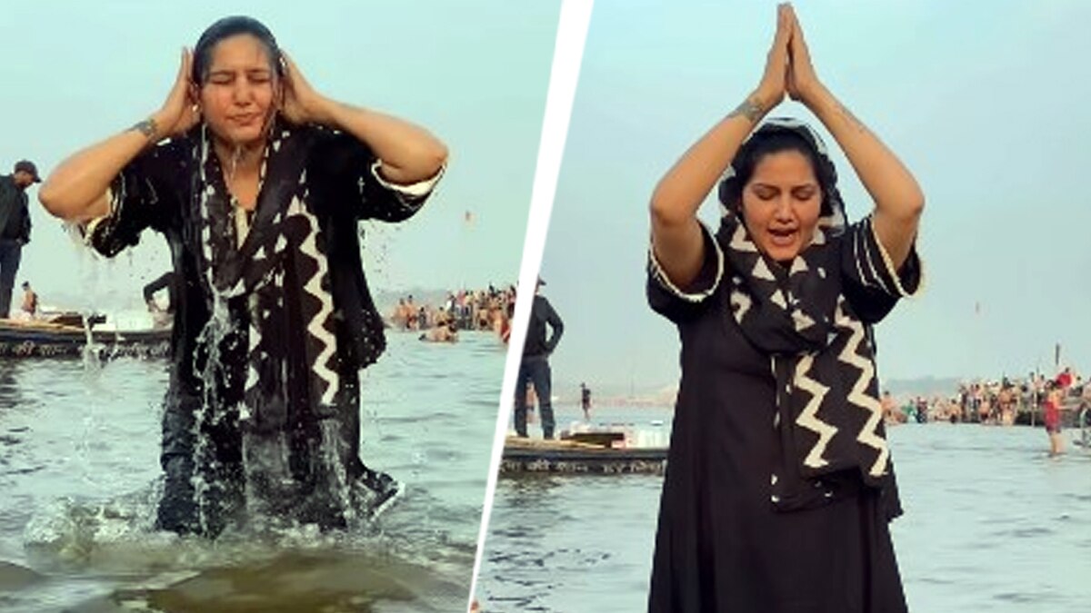 'ये आत्मा को शुद्ध करने...', सपना चौधरी ने महाकुंभ पहुंचकर संगम में लगाई डुबकी, फैंस खुश
