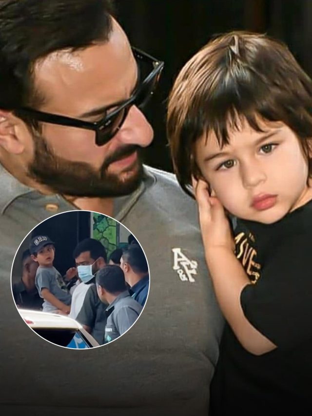 अस्पताल में पापा सैफ अली खान से मिले तैमूर-जेह, मां करीना भी दिखीं साथ, Video