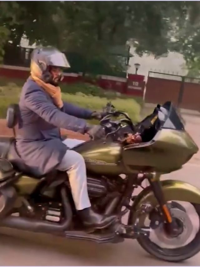 MP अनुराग ठाकुर ने दिल्ली की सड़कों पर दौड़ाई हार्ले-डेविडसन बाइक, वीडियो वायरल