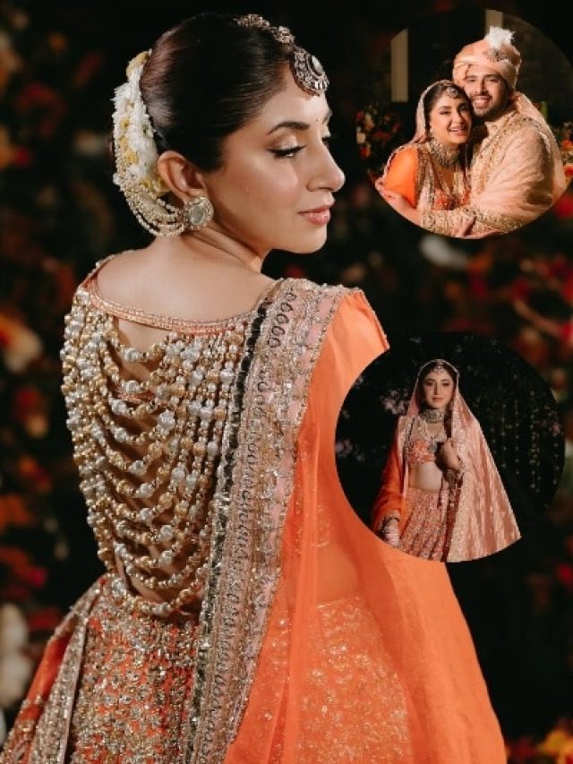 जब बैकलेस ब्लाउज..पिया के नाम की चूनर ओढ़ सिंगर की दुल्हन बनी थीं आशना, थम गई थीं नजरें!