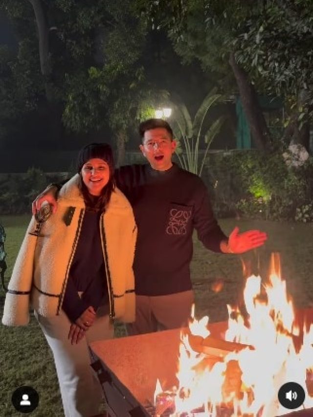 परिणीति ने ससुराल में मनाया नए साल का जश्न, दिल्ली की ठंड में ठिठुरीं, संग दिखे पति राघव