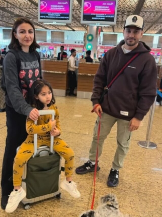 पटौदी पैलेस में नन्ही इनाया ने की खूब मस्ती, मां सोहा ने शेयर किया VIDEO