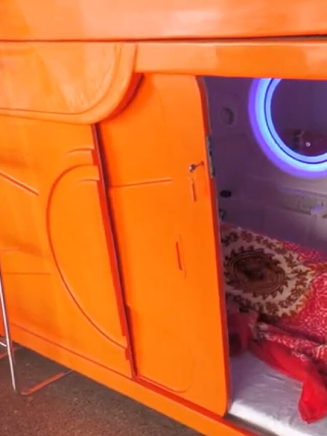 चर्चा में कुंभ में लगे स्लीपिंग पॉड्स, 150 रुपये में जापानी स्टाइल में नहाना-धोना, रहना सब