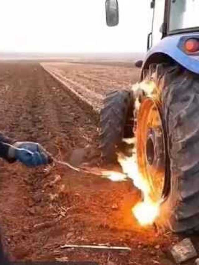 क्यों गाड़ी के टायरों में आग लगा रहे लोग, ऐसा करने से क्या होता है?