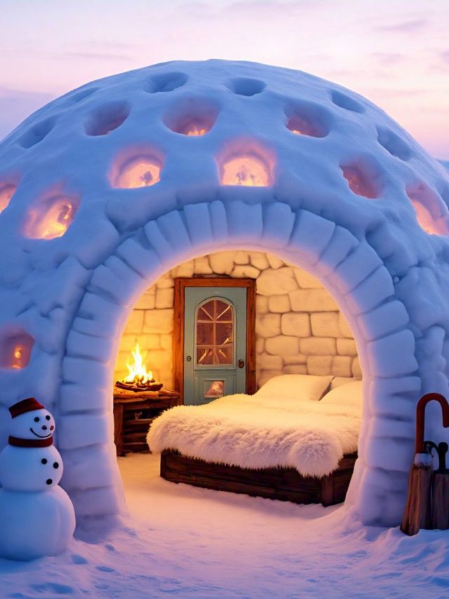 बर्फ से बना घर 'Igloo' अंदर से गर्म कैसे रहता है?