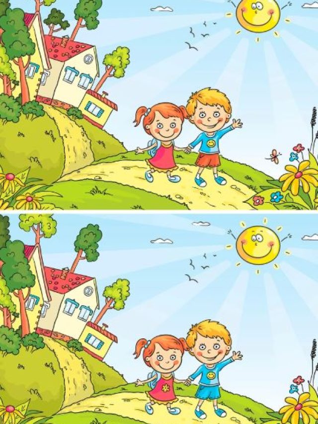 दिए गए तस्वीरों में है 5 अंतर, 10 सेकंड में दें जवाब