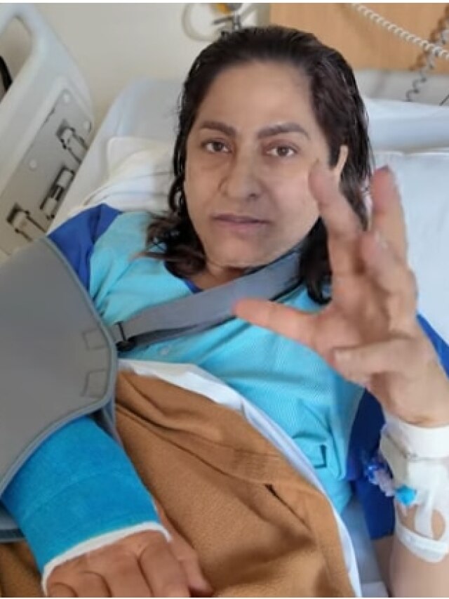 अर्चना पूरन सिंह की टूटी कलाई, सर्जरी कर लगाने पड़े वायर, हालत देख रो पड़ा बेटा