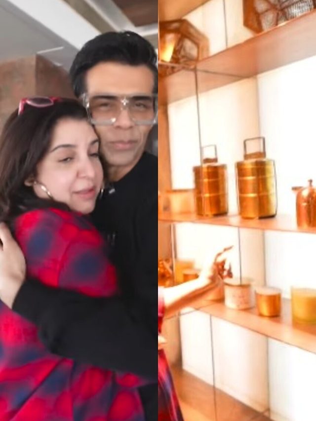 कॉपर से बना करण जौहर का बाथरूम, टिफिन बॉक्स से सजावट, देख फराह बोलीं- इतना गरीब...