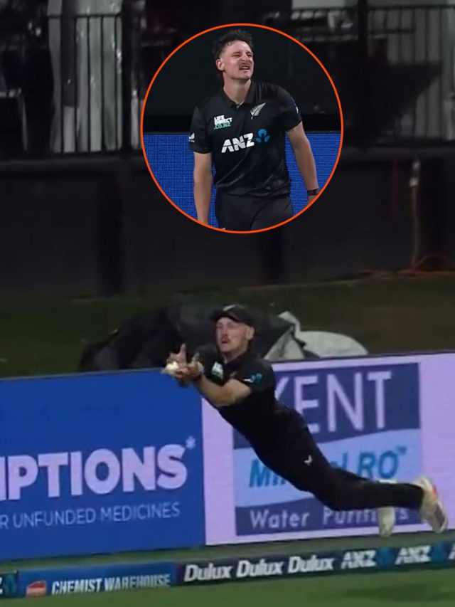 बाउंड्री लाइन पर ख‍िलाड़ी बना 'चीता', ये कैच देख सब रह गए सन्न, VIDEO