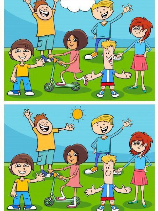 इन दो तस्वीरों में है 5 अंतर, 10 सेकंड में दें जवाब